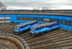 Nové lokomotivy řady 393 ve vozidlovém parku ČD Cargo